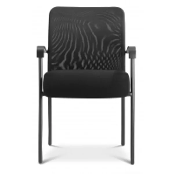 Black Zuri Visitor Mesh Chair