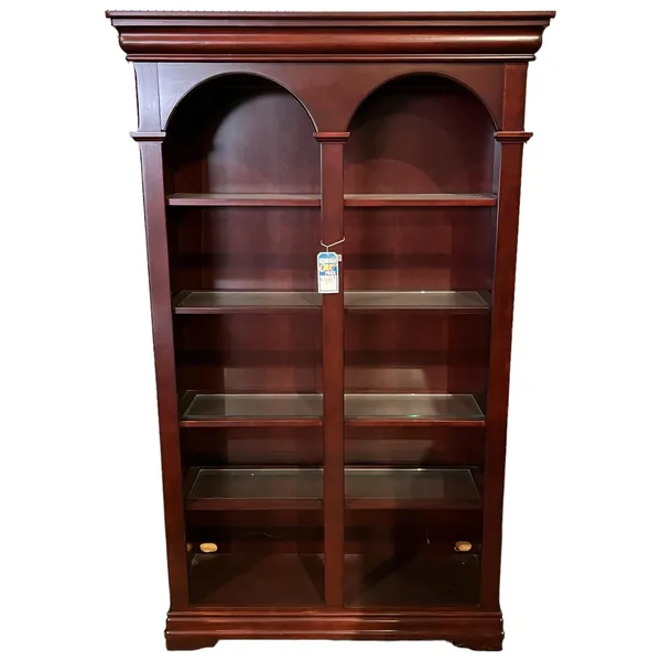 Rue de Lyon Double Bookcase Glass